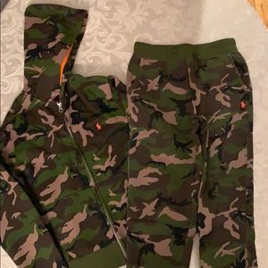 Camo sweatsuit